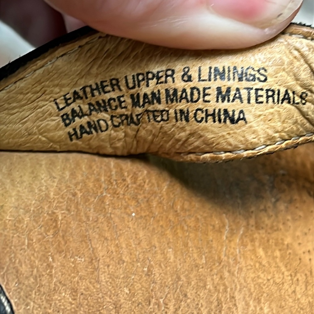 Born Black Leather Cross-Strap Slide Sandals - Picture 11 of 11